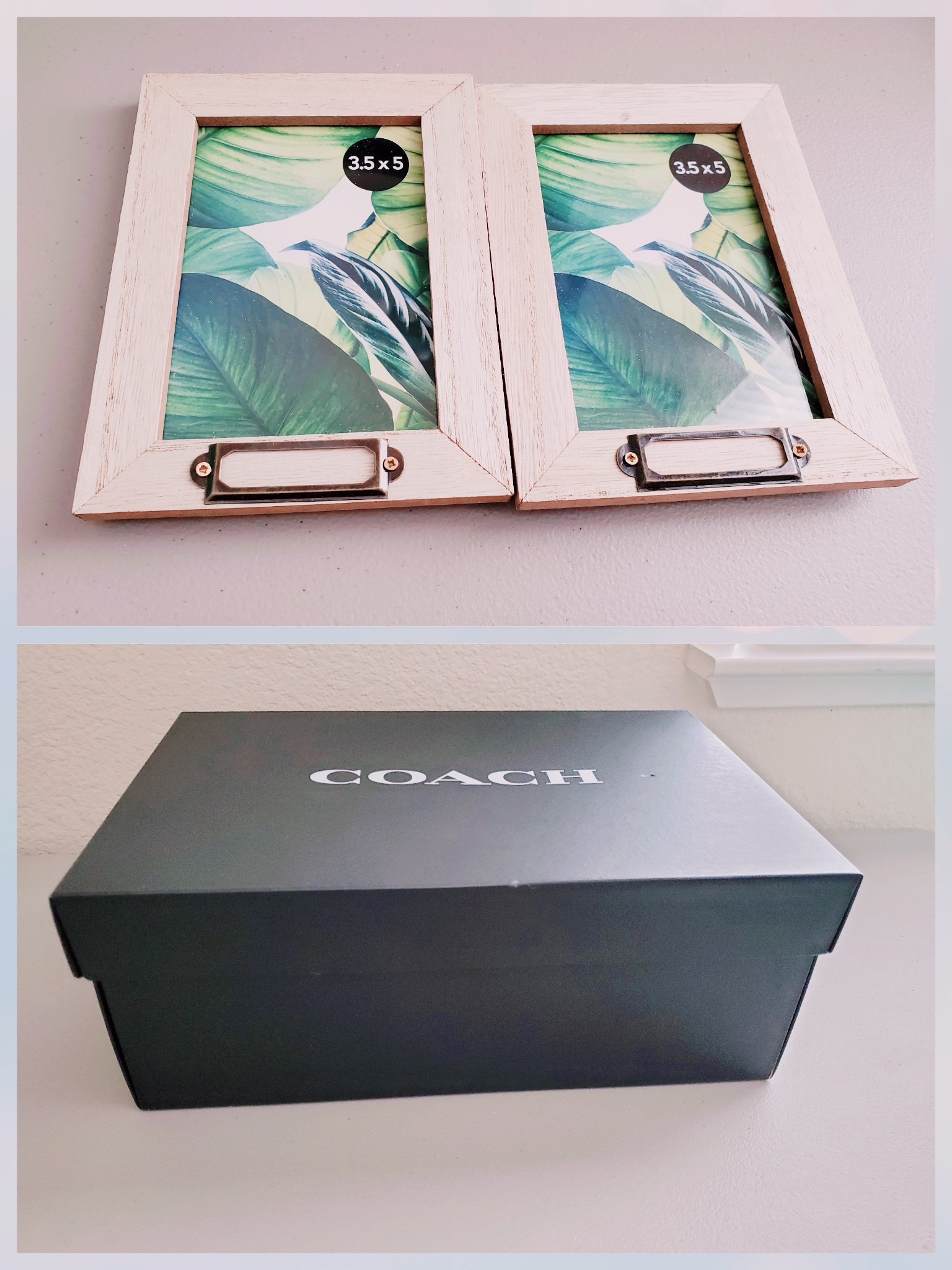 LifeDIYJosie DIY UPCYCLING DIY USING A SHOEBOX AND DOLLAR TREE PICTURE