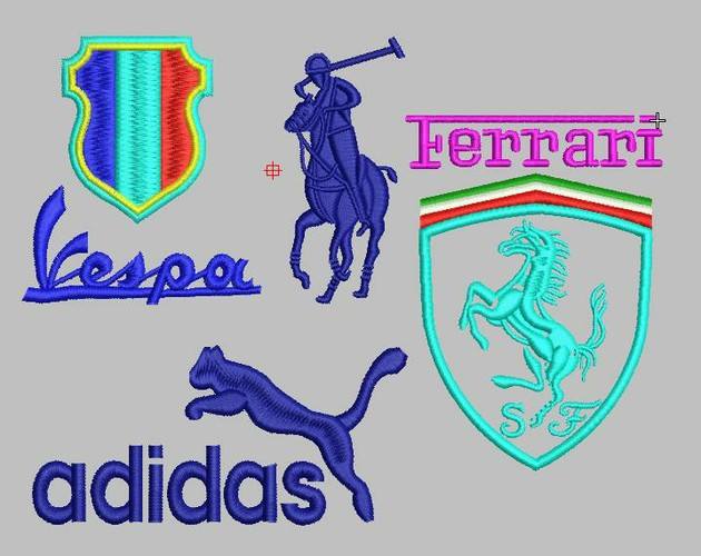 Mẫu logo thêu đẹp - Hình 1