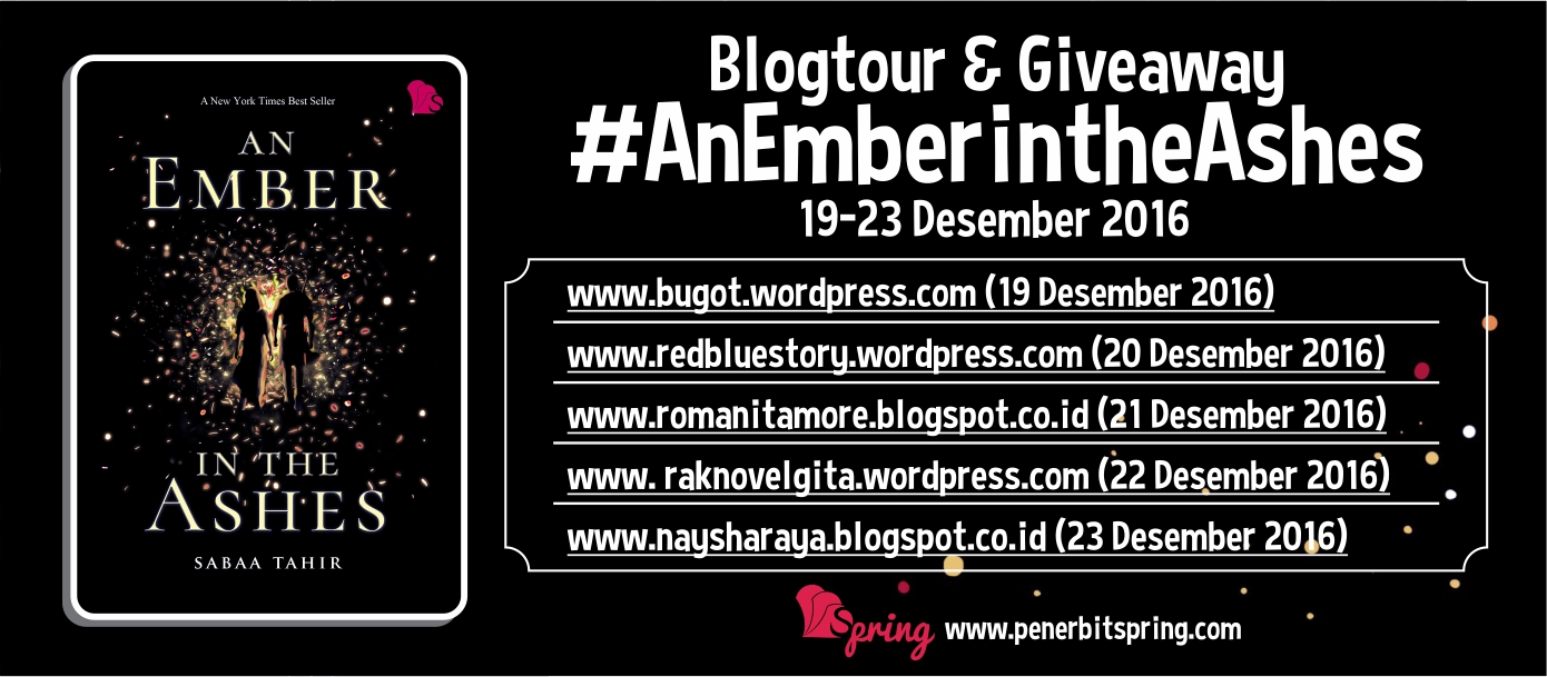 Blogtour & Giveaway An Ember In The Ashes