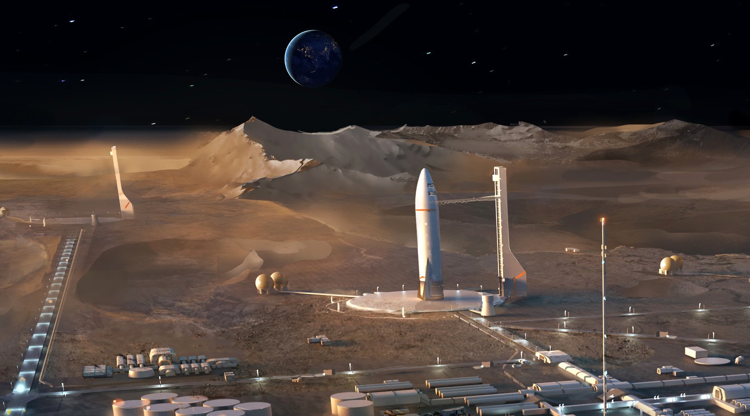 human Mars: BFR/BFS