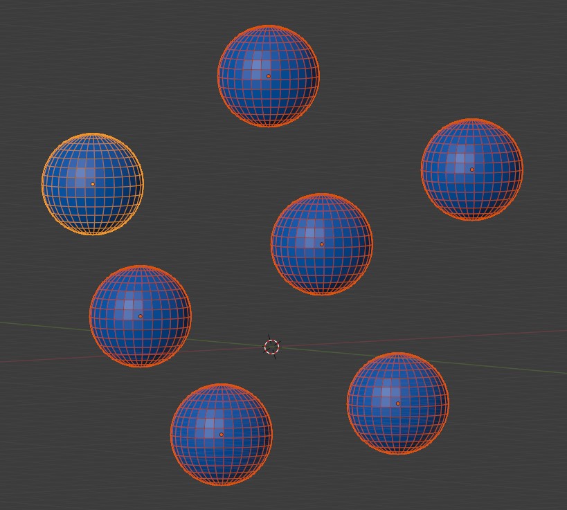 「Blender」複数のオブジェクトにマテリアルをコピペする方法