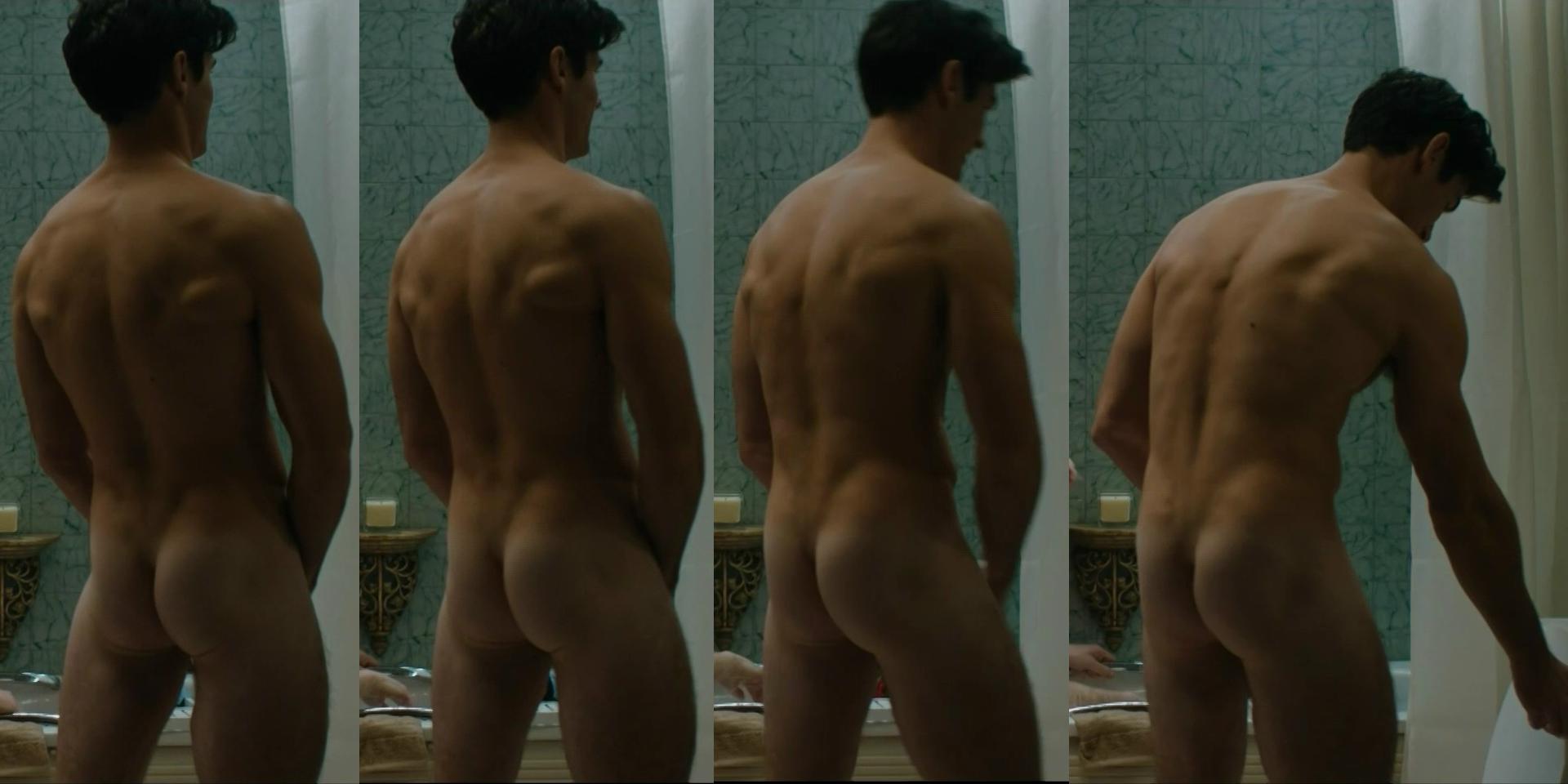 Paul Forman naked bum in Frank of Ireland S01E03.