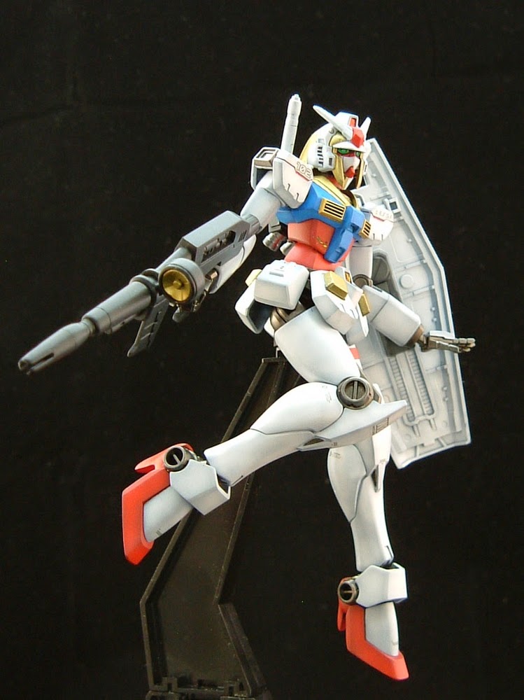 Custom Build: HGFC 1/144 Nobell Gundam "EFSF Ver. Federal white devil