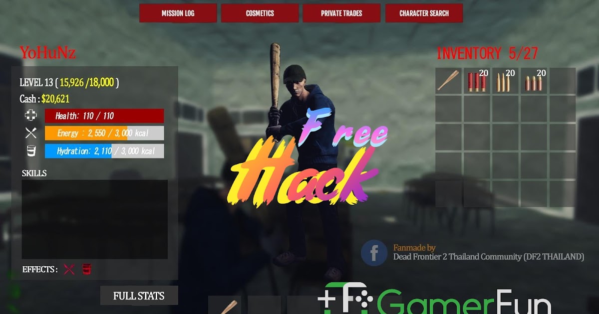 Dead Frontier 2 Free Undetected Hack (Friendly Zombies, Double Critical