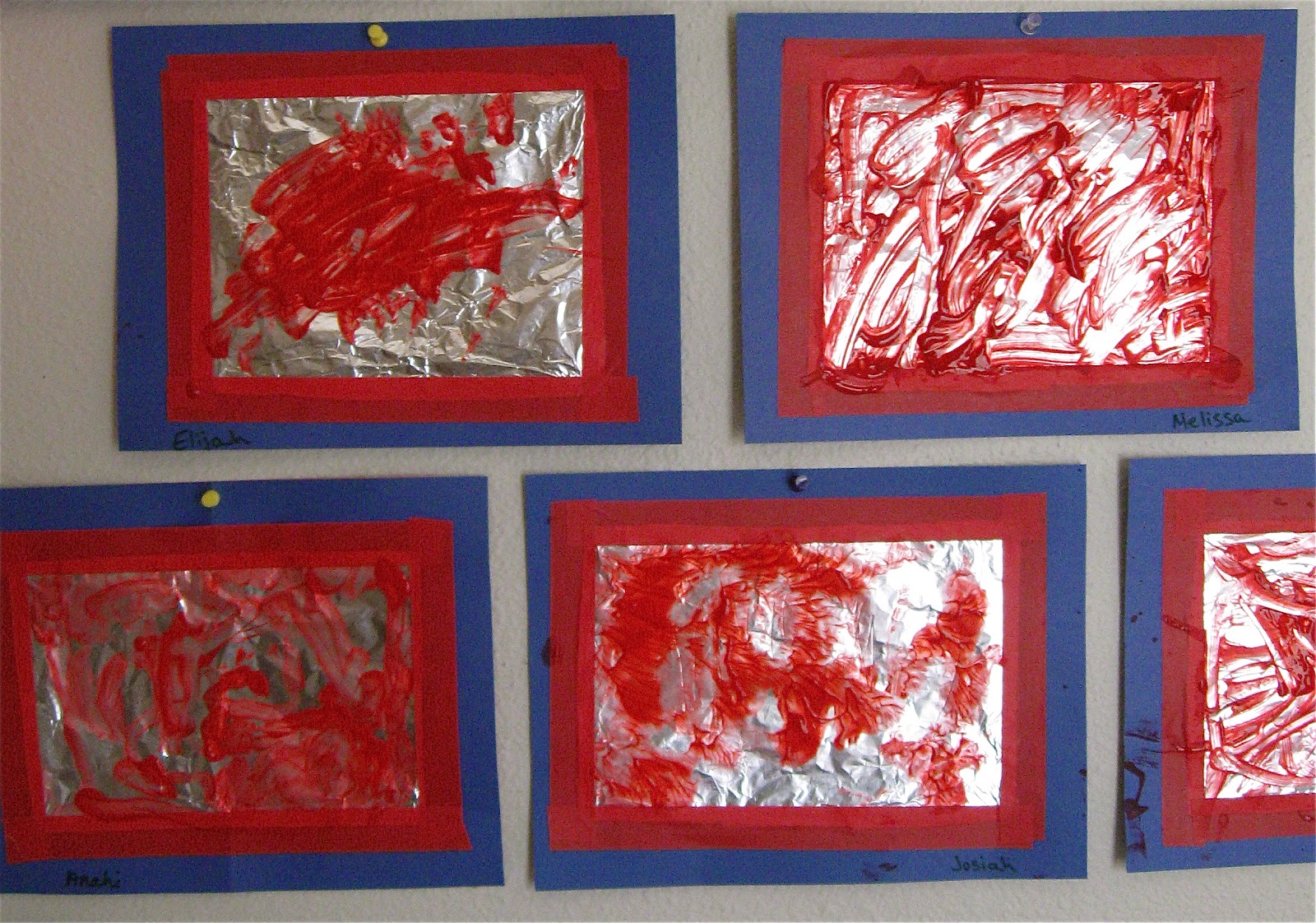 Tin Foil Painting Recipes for Learning