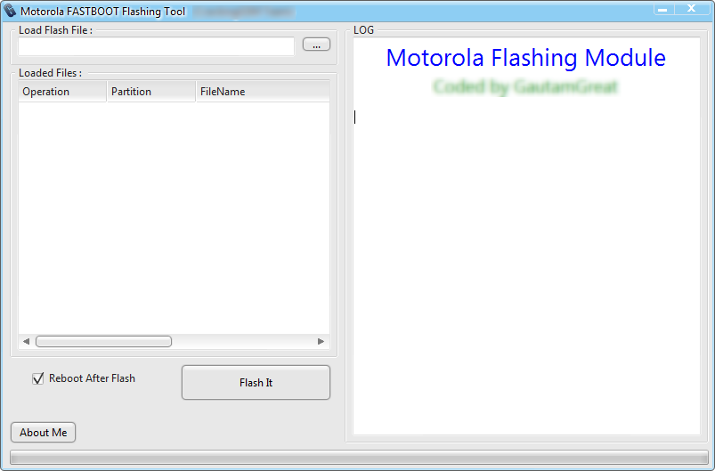 Fastboot download. Fastboot ROM (Flash file). Motorola log. Flash Toolkit.