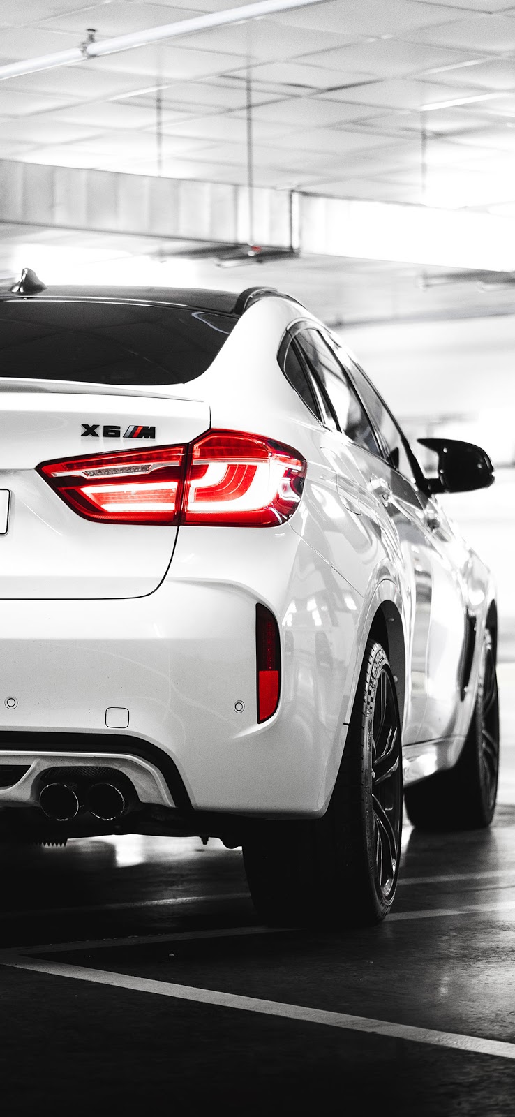 White Bmw Car Wallpaper