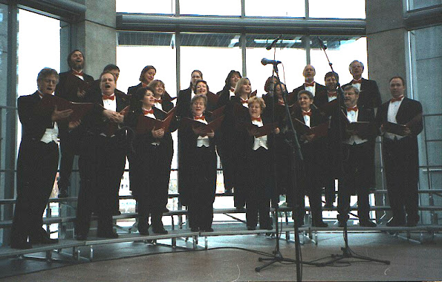 Way back when risers were new... at The National Gallery of Canada