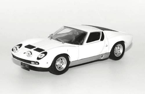 Les voitures de Johnny Hallyday Lamborghini Miura P400 1967 1:43