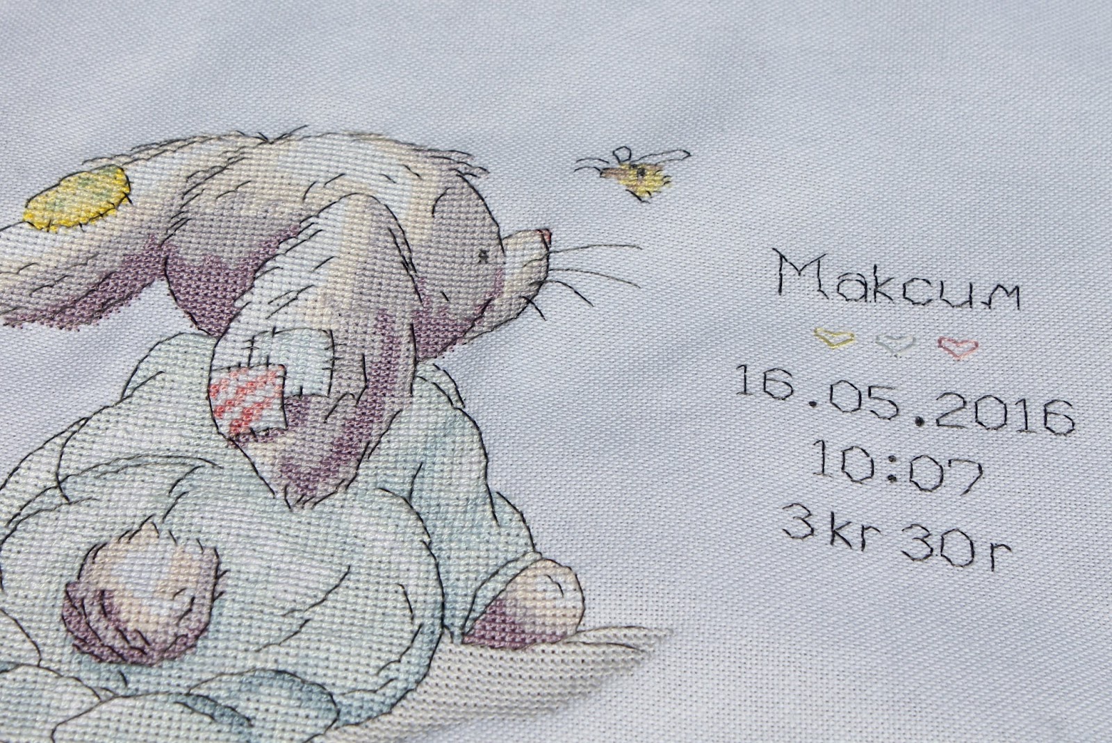 Заяц с метрикой крючком схема