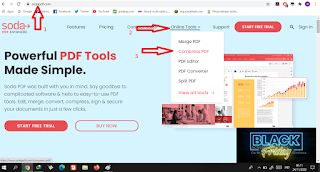 Cara Kompres PDF Online dengan Small PDF 