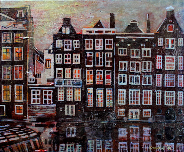 Amsterdam kamienice