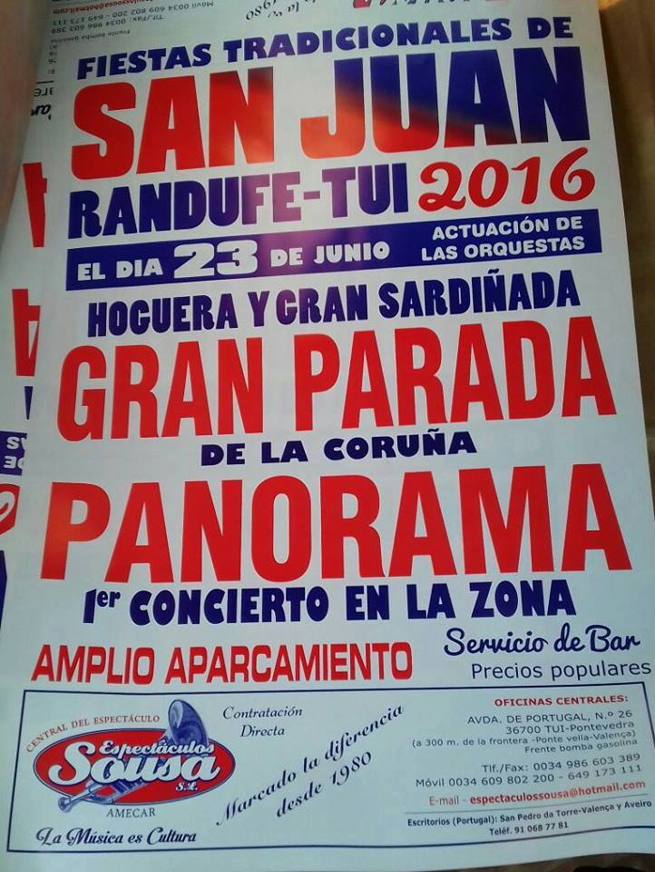 VALENÇA TUI INFO San Juan en Randufe