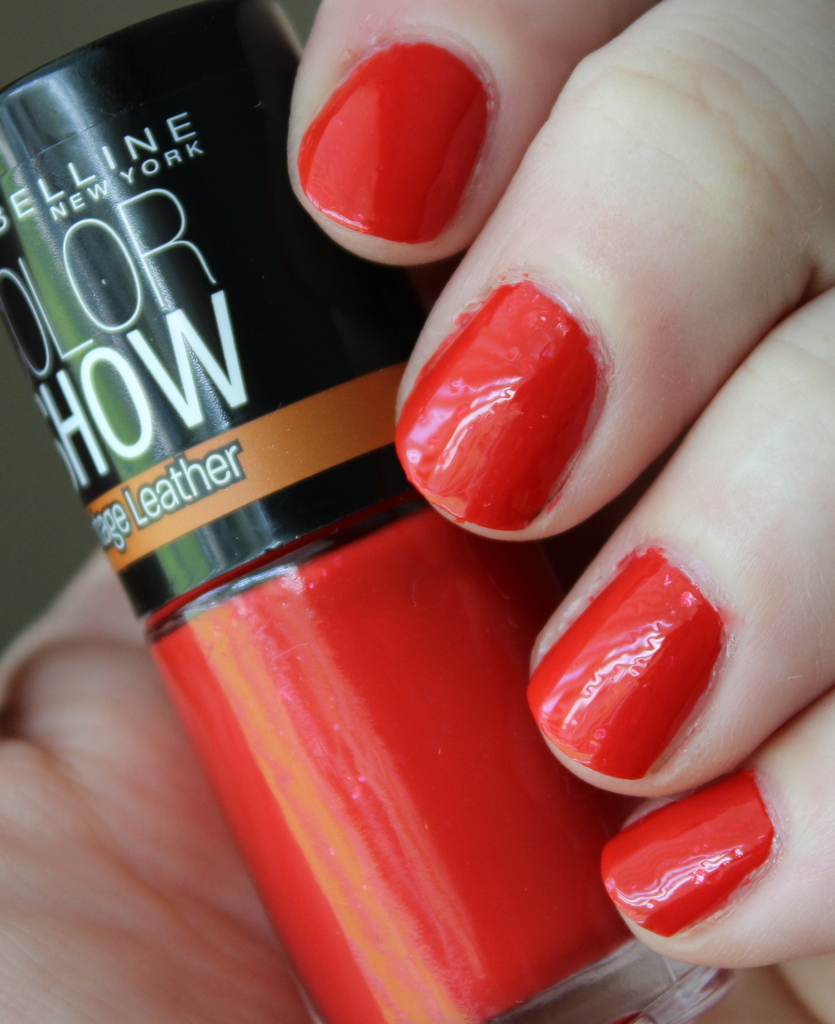 Maybelline Color Show Vintage Leather - Red Grained review, photos ...