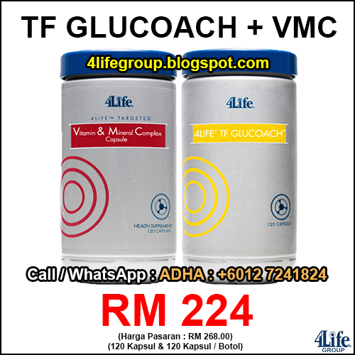 4Life TF GluCoach + 4Life Targeted Vitamin & Mineral Complex foto 4Life TF GluCoach + 4Life Targeted Vitamin & Mineral Complex