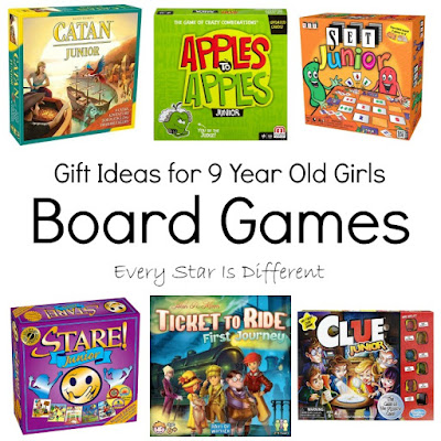 Gift ideas for 9 year old girls-Board Games
