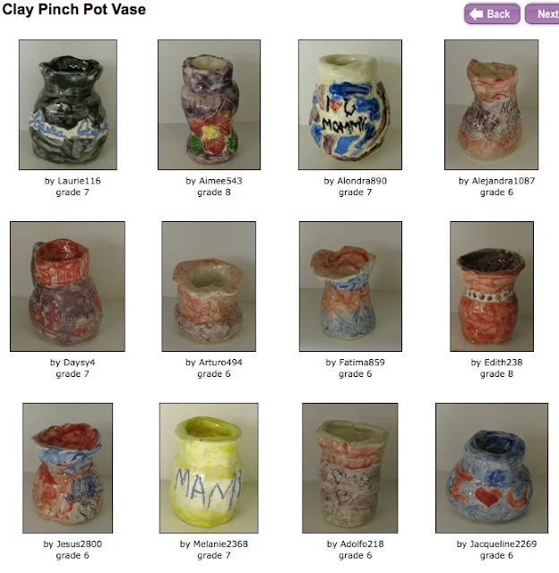 Baldauf BlogClaYrt Pinch Pot Choices = What you can make with pinch