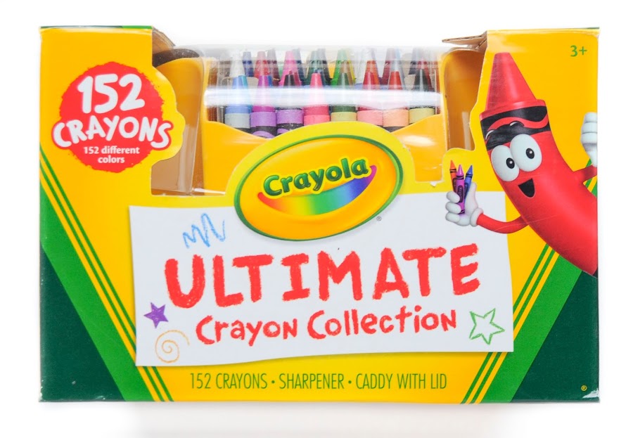 Crayola Ultimate Crayon Collection, Durable Storage Case,152 Crayons