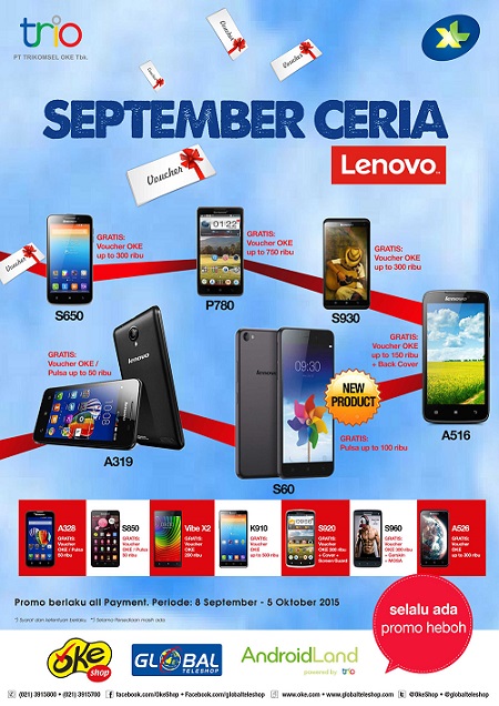 Promo Lenovo di Indonesia - Harga Smartphone