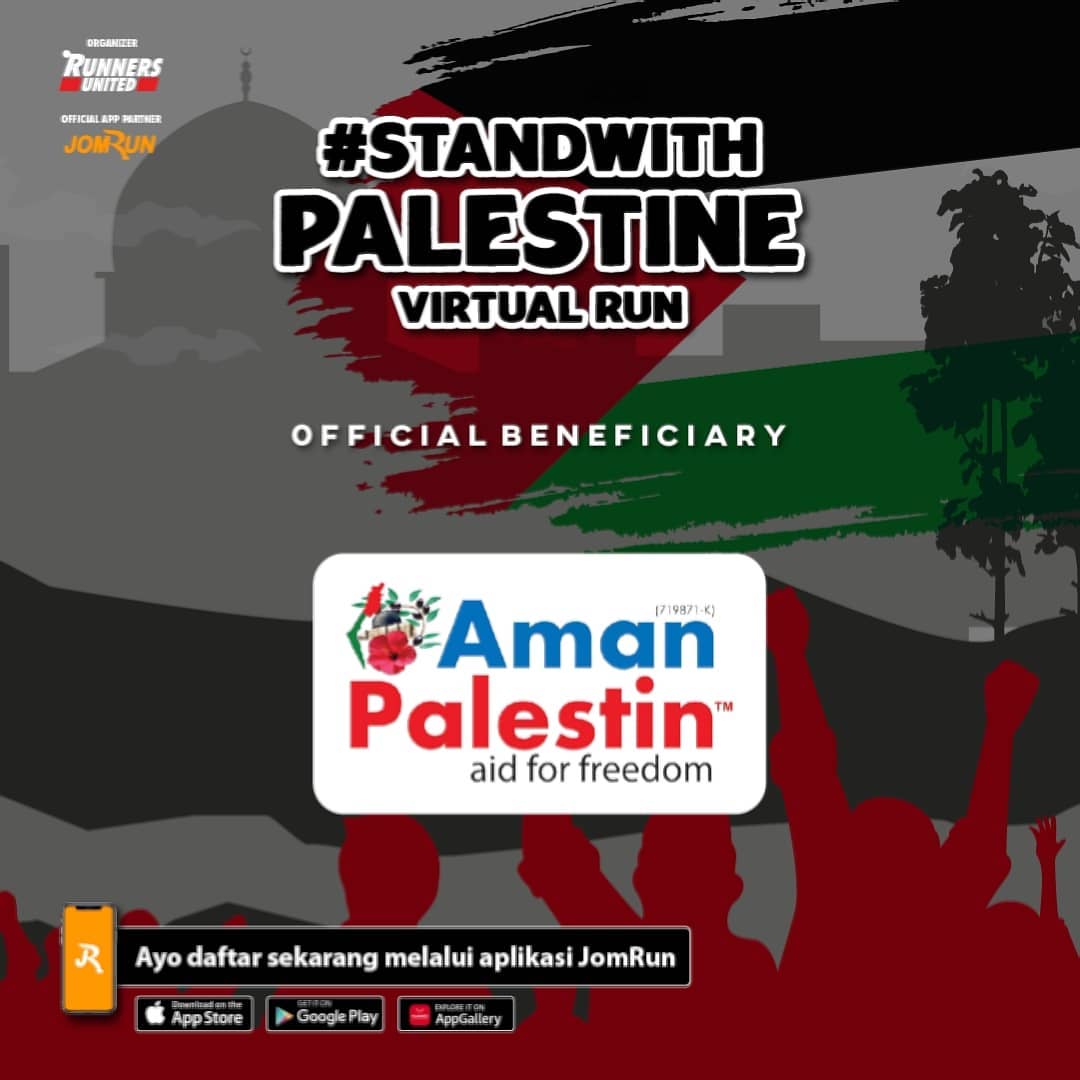 🔍 Stand With Palestine Virtual Run - Indonesia • 2021 Stand With Palestine Virtual Run - Indonesia • 2021