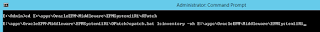 Batch script to extract all Oracle Hyperion patches currently applied