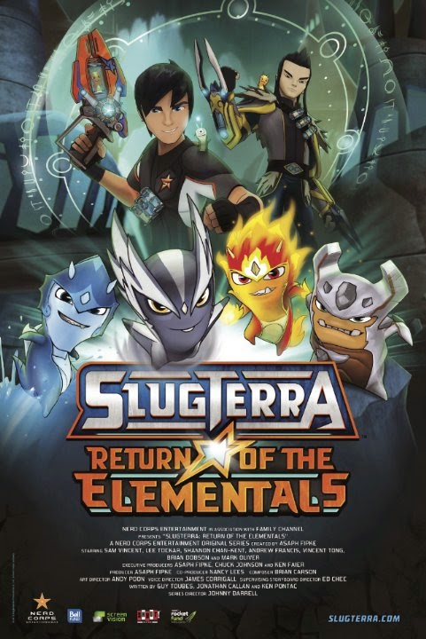 مشاهدة فيلم Slugterra: Return of the Elementals 2014 مترجم اون لاين