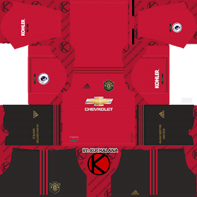 Manchester United 2019/2020 Kit - Dream League Soccer Kits