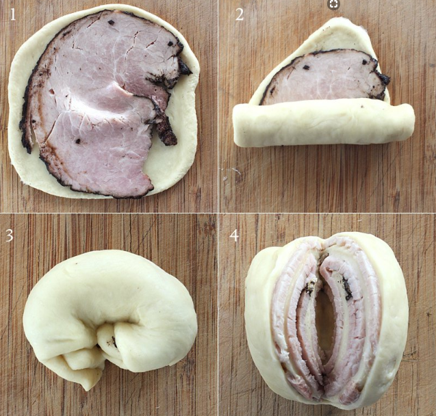 Ham and Mayonnaíse Bread Rolls Recipe Daily Cooking