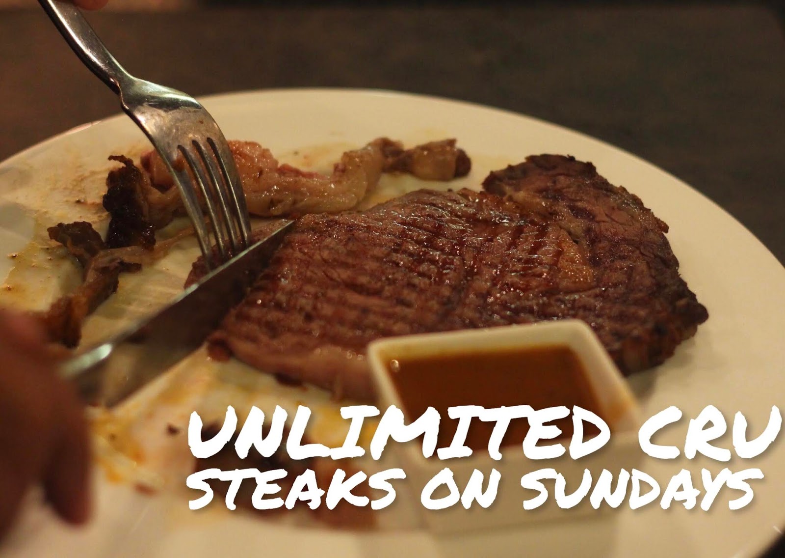 Unlimited Cru Steaks on Sundays Gastronomida