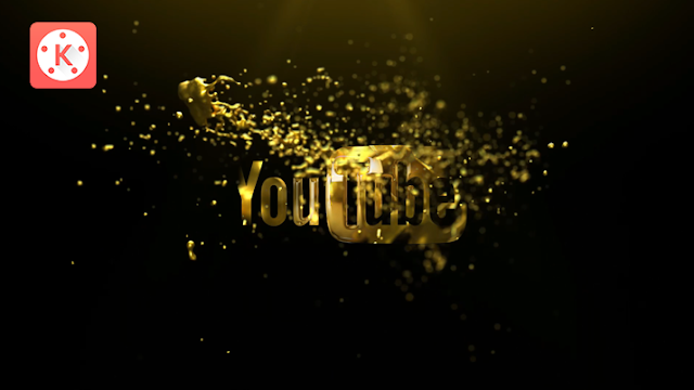 Bikin Intro Youtube Berkelas dengan Efek Gold - Tutorial Kinemaster