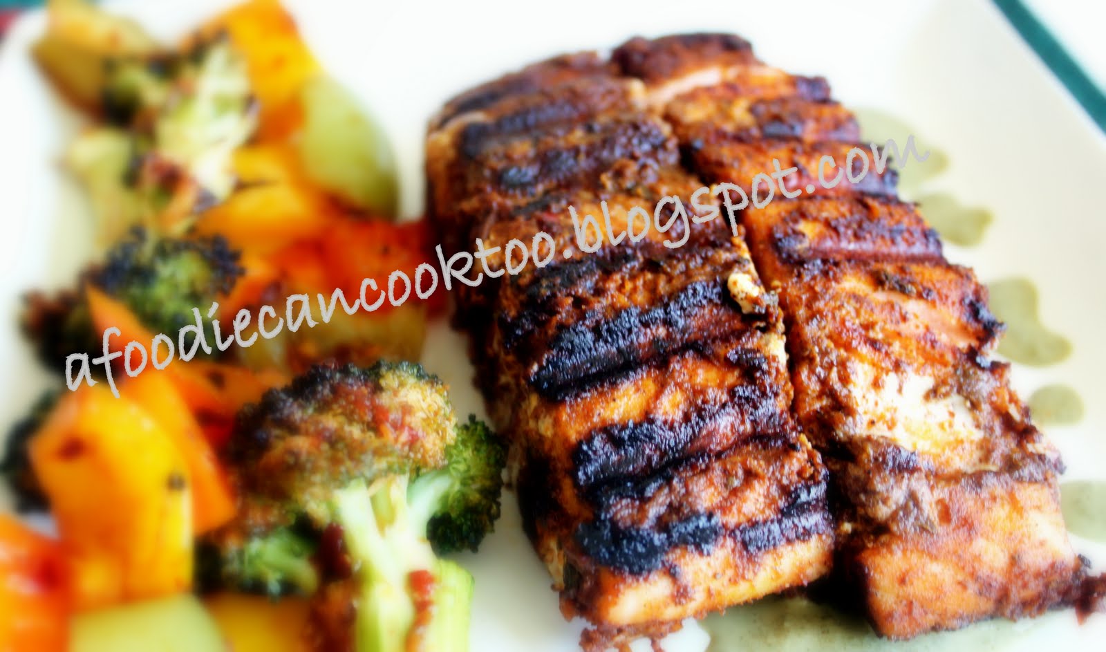A Foodie Can Cook Too!!! Cajun Style Grilled Salmon/Blackened Salmon