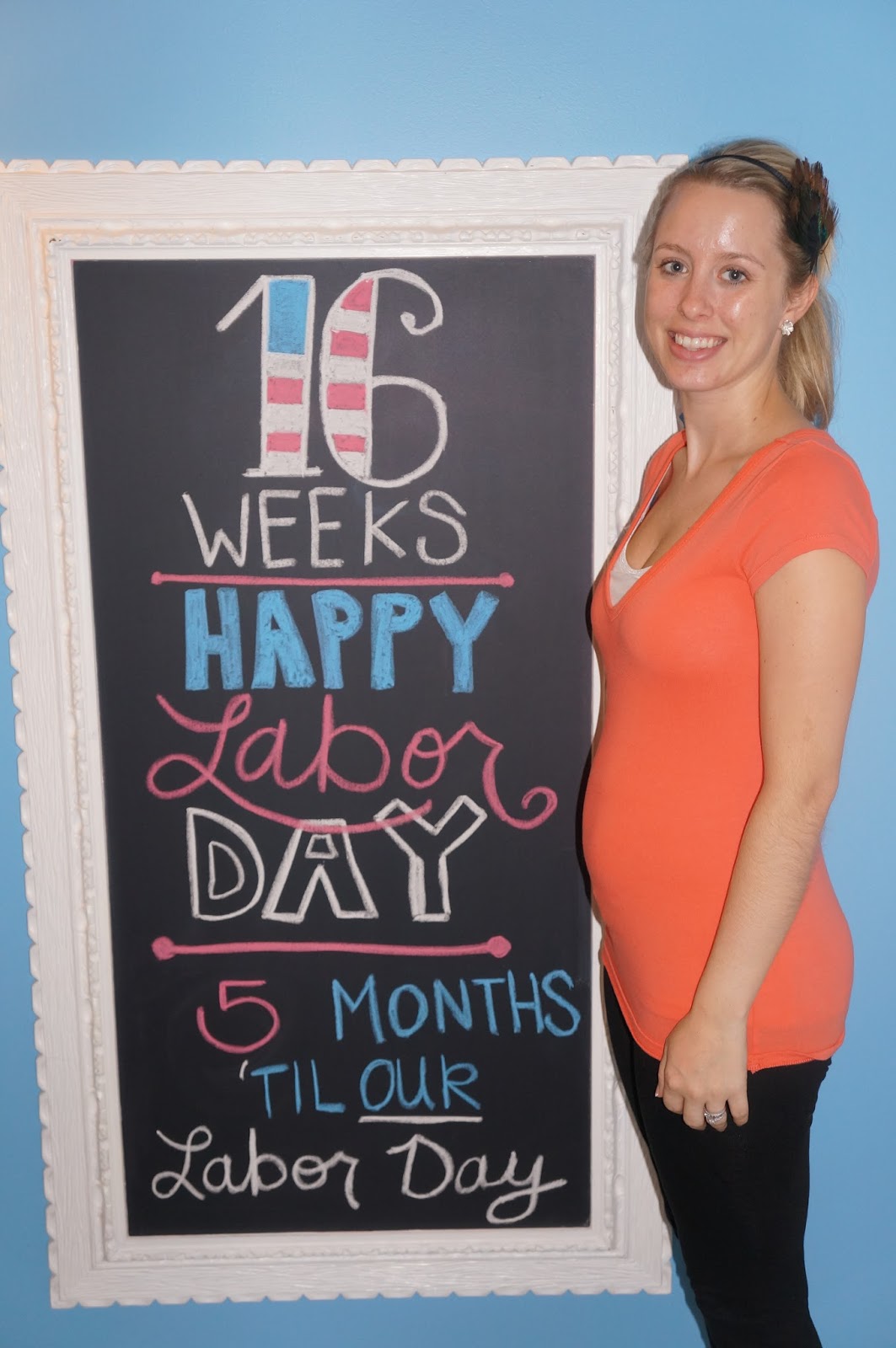 Life After I Do: 16 Weeks! Happy Labor Day!1063 x 1600