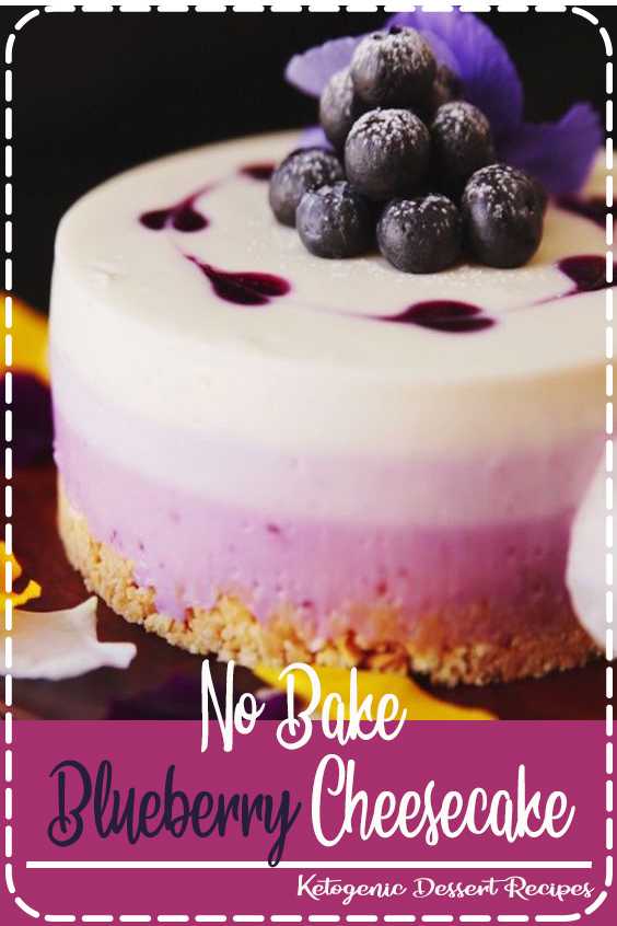 No Bake Blueberry Cheesecake - Dessert Recipes Robert