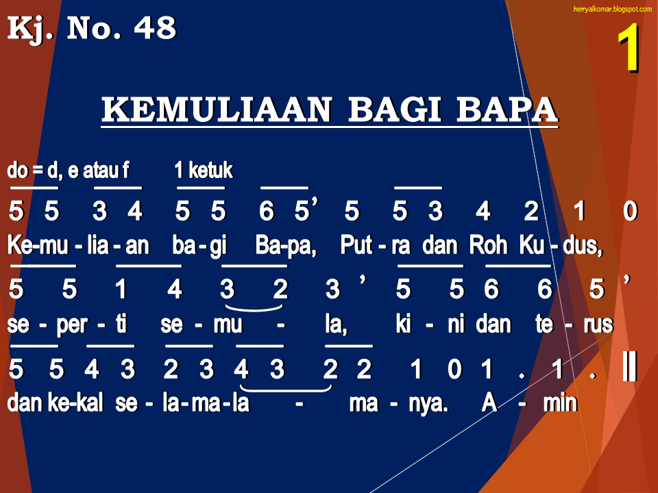 TouRoeroekan: Kidung Jemaat No. 48