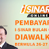 Pembayaran i-Sinar Ogos Bermula 26 Julai