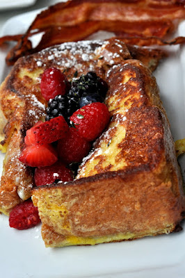 Brioche French Toast - Bistro du Midi - Boston, MA | Taste As You Go