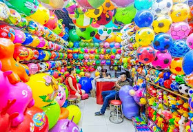 جنة من الألوان تميز سوق الصين الاكبر في العالم!