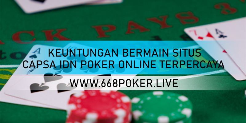 SITUS JUDI IDN POKER CAPSA ONLINE TERPERCAYA 2020 | DAFTAR AKUN JUDI TARUHAN ONLINE PALING AMAN | ALTERNATIF DOMINO99 QQ ONLINE TERPERCAYA