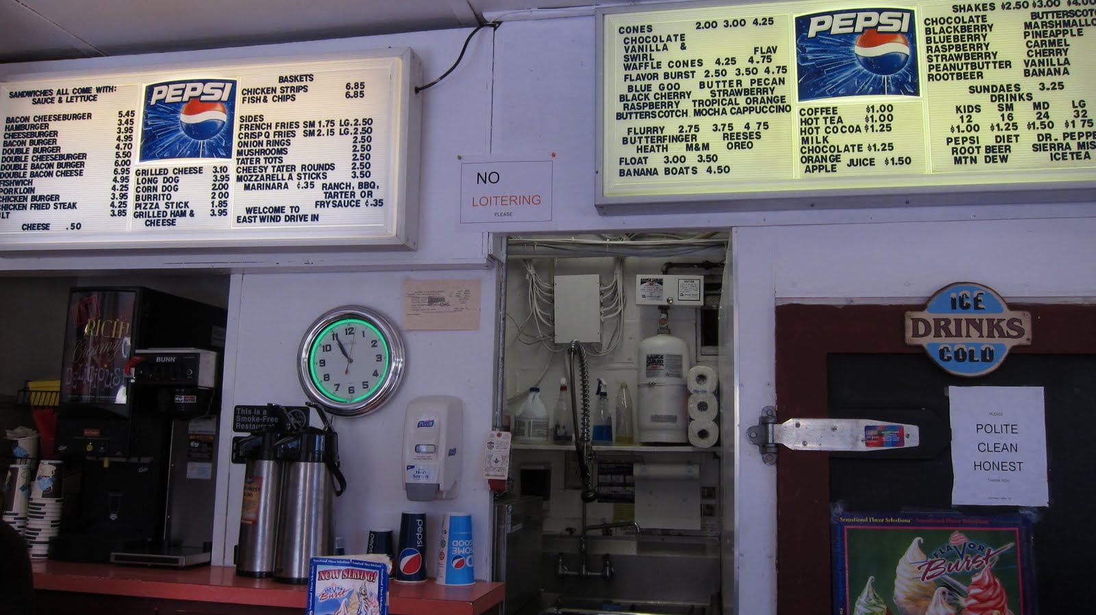 Portland Hamburgers Eastwind DriveIn Cascade Locks