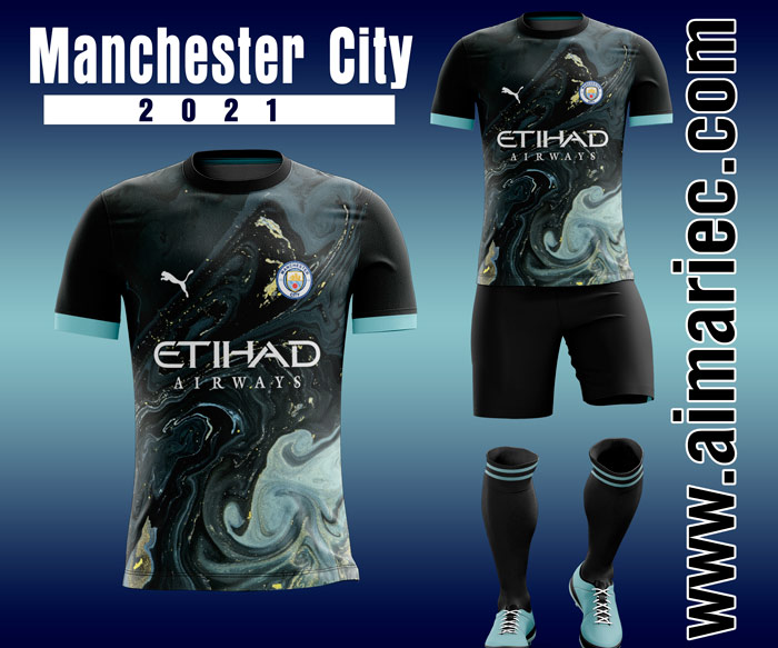 Camiseta Manchester City 2021-22 concept