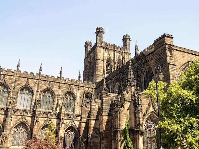 Chester Cathedral in Chester UK