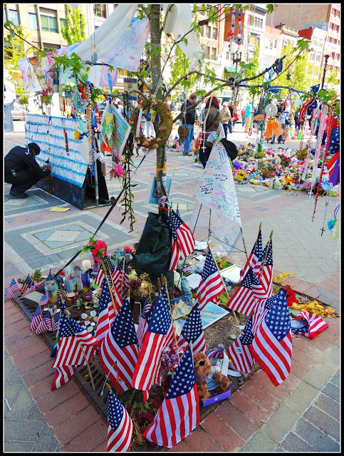 Memoriales de la Maratón de Boston