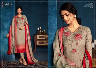 Belliza Sparkle Pashmina winter Salwar kameez wholesaler