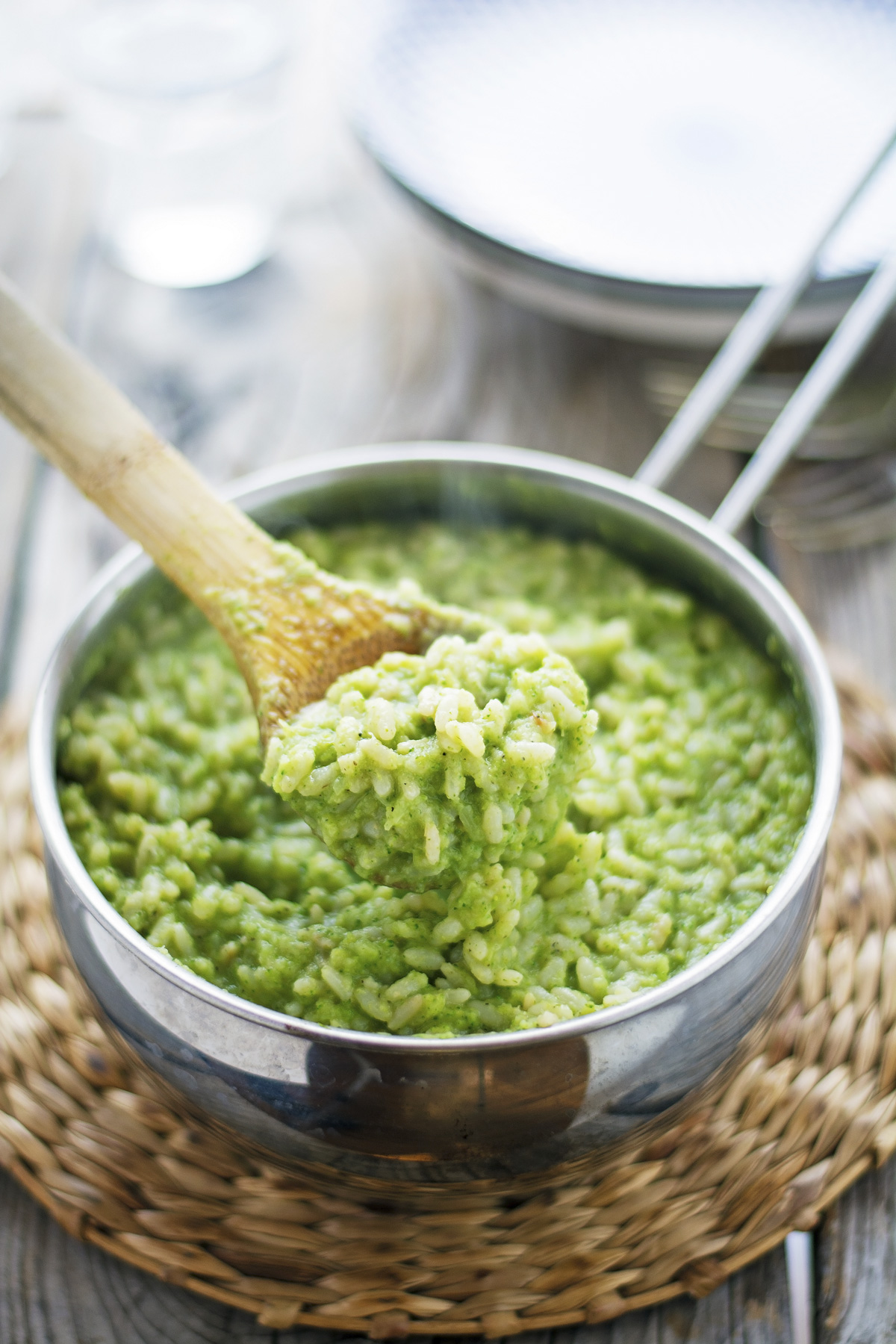 The Iron You Creamy Garlic Broccoli Rice