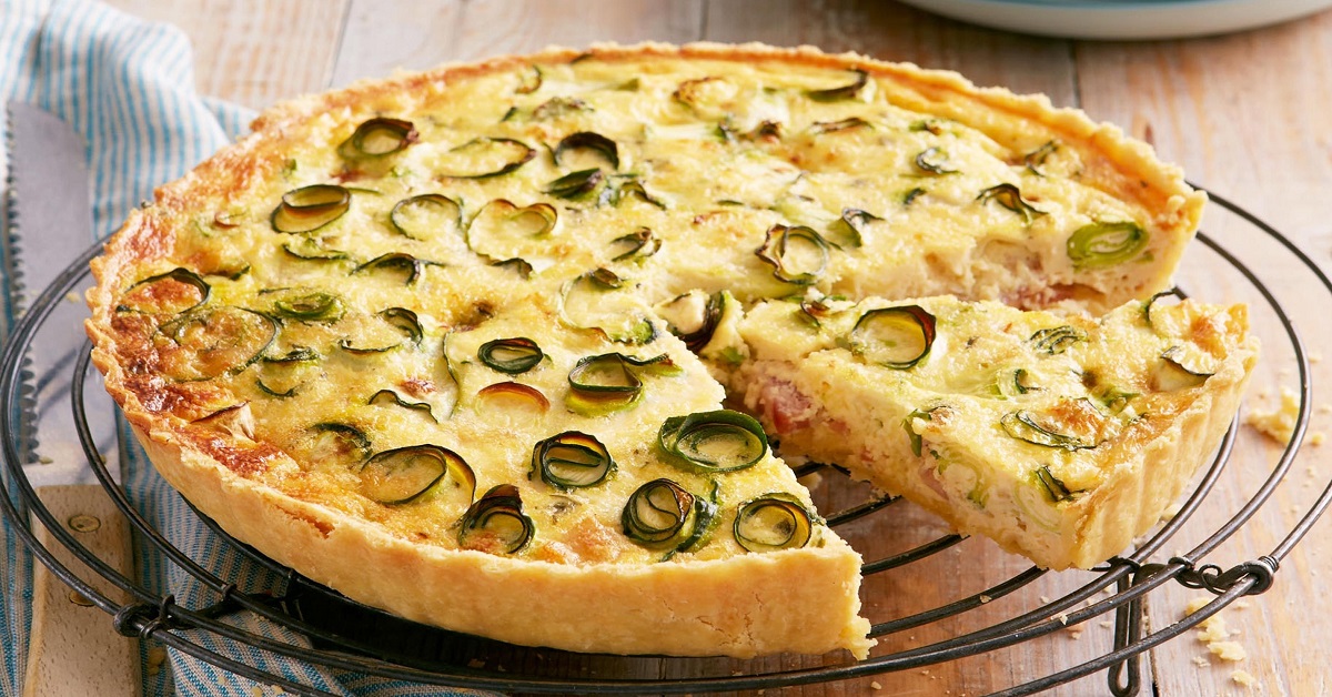 Easy Cheesy Zucchini Quiche