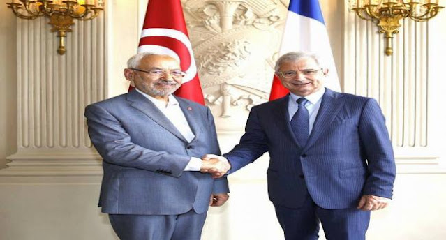 راشد الغنوشي علاقات الصداقة بين تونس وفرنسا لن تشوّش عليها أحداث عابرة