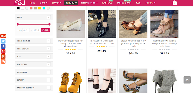 situs untuk membeli aneka sepatu vintage yang cantik