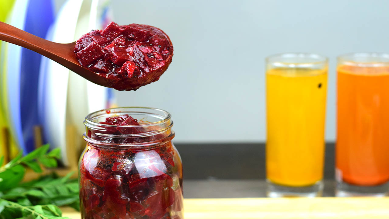 Beetroot Pickle Easy Pickled Beets Recipe Amma Secret Recipes