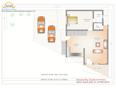 Ground Floor Plan - 248 Sq M (2670 Sq. Ft.)