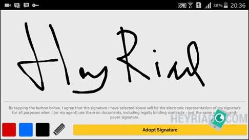 Cara Membuat Tanda Tangan Di Android